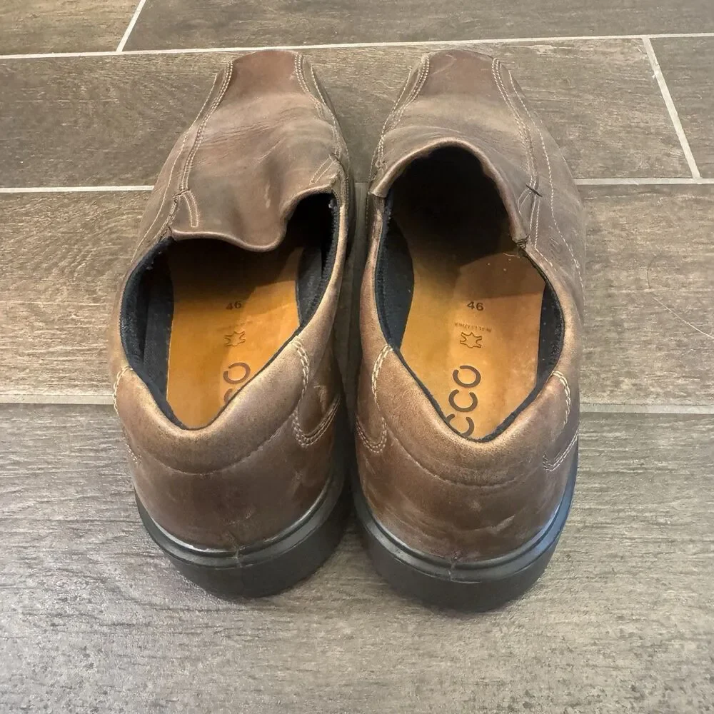 Ecco Men's Helsinki Light Shock Point Men’s EUR 46 Slip on Loafers